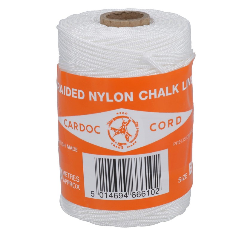 AB Tools Cardoc B Braided Nylon Chalk Line for Brick