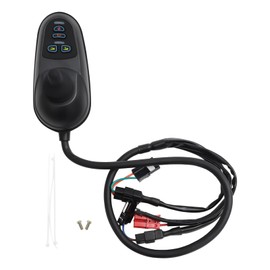 CUBELLIN Electric Wheelchair Controller Electric Wheelchair Joystick 5 Speeds Adjustable Wheel Controller DC24V Brush Motor Controller for Universal Electric Wheelchairs