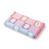 Chiikawa Patterned Slim Bath Towel, Pink, Gauze Pile, Cute, 41-1083180,