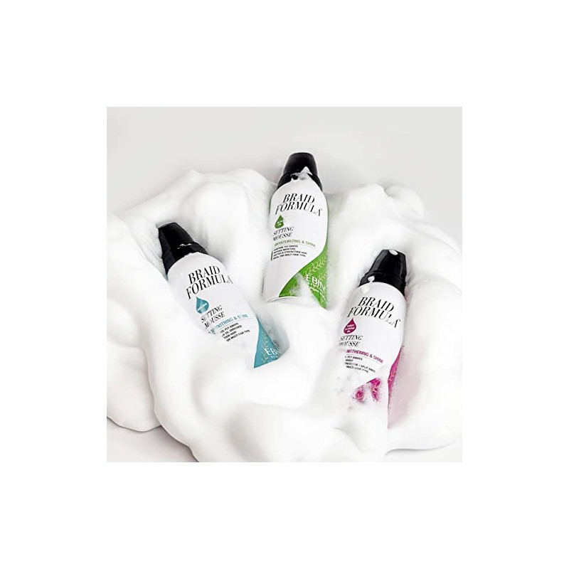 EBIN NEW YORK Braid Formula Setting Mousse Sweet Almond Oil