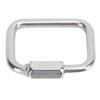 Chain Link Stainless Steel 4‑Corner Multifunctional Connection Buckle for Outdoor