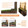 TRONZMAE Fence Post Repair Kit, Quick Fix for Leaning/Broken 4x4/6x6