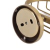 Soap Dish Wall Mounted Twisted Pattern Soap Holder Copper Stainless
