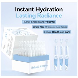 Hyaluronic Acid Serum,Anti Aging Face Serum for Fine Lines & Wrinkle,Hydrating Essence for Women & Men,Daily Skincare