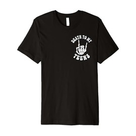 Funny Death To My Teens R.I.P Turning Twenties 20th Birthday Premium T-Shirt