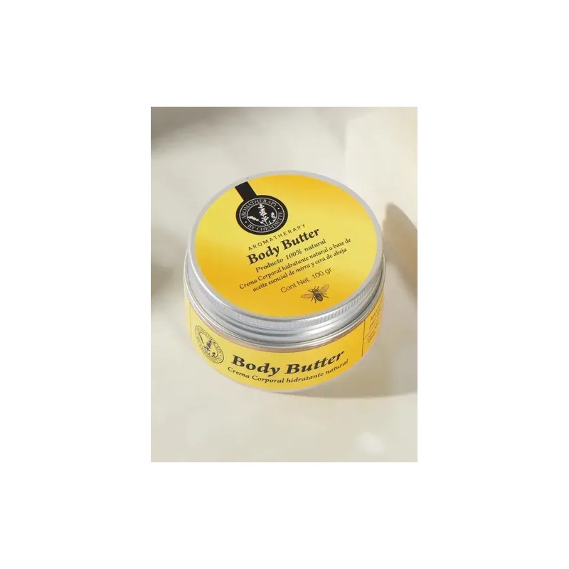 Body Butter Crema Corporal Ultra Hidratante Mirra Cera Abeja