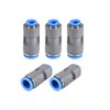 sourcing map Straight Push to Connector Reducer Fitting 12mm to