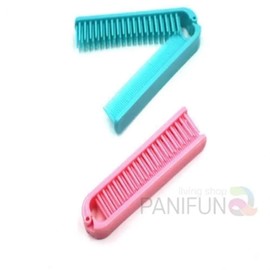 ( ) Folding hair comb Women's comb Mini comb Hair comb Double-sided comb Portable hair comb Small comb Travel folding hair comb Folding comb Travel comb / ( )접이 머리빗 여자빗 미니빗 헤어빗 양면빗 휴대용머리빗 작은빗 여행접이식머리빗 접이식빗 여행용빗
