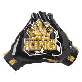 Shock Doctor Showtime Receiver Glove, Black/Gold King XL