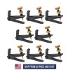 8 Pcs 4/4 3/4 Violin Fine Tuners Metal String Adjuster