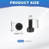 PATIKIL M3 x 6mm Hex Socket Head Screws Cap Bolt,