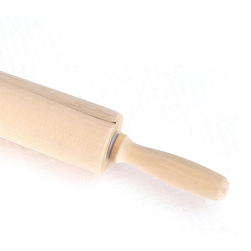 Rolling Pin, 13.8 Inch Wood for Kneading the Dough of