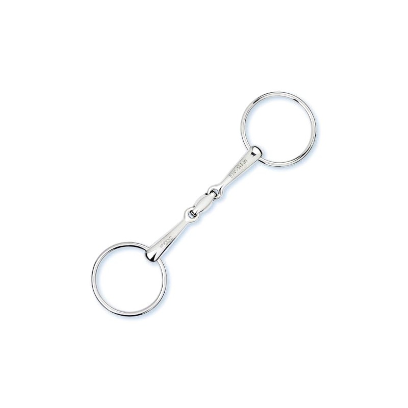 Stübben Bit 2221 Easy Control Double Jointed Bridle 16.5 cm