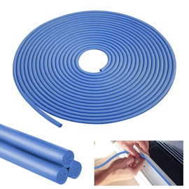 Backer Rod Caulk Saver Blue EPDM Backer Rod for Gaps and Joints Backing Rod Concrete Filler Rubber Backer Rod Joint Filler for Driveway and Wall Cracks (1/4 Inch x 100 ft)