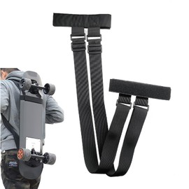 YULIAO Skateboard Bag, Scooter Shoulder Strap, Skateboard Carry Strap, Skateboard Shoulder Strap, Adjustable Snowboard Skateboard Backpack Strap