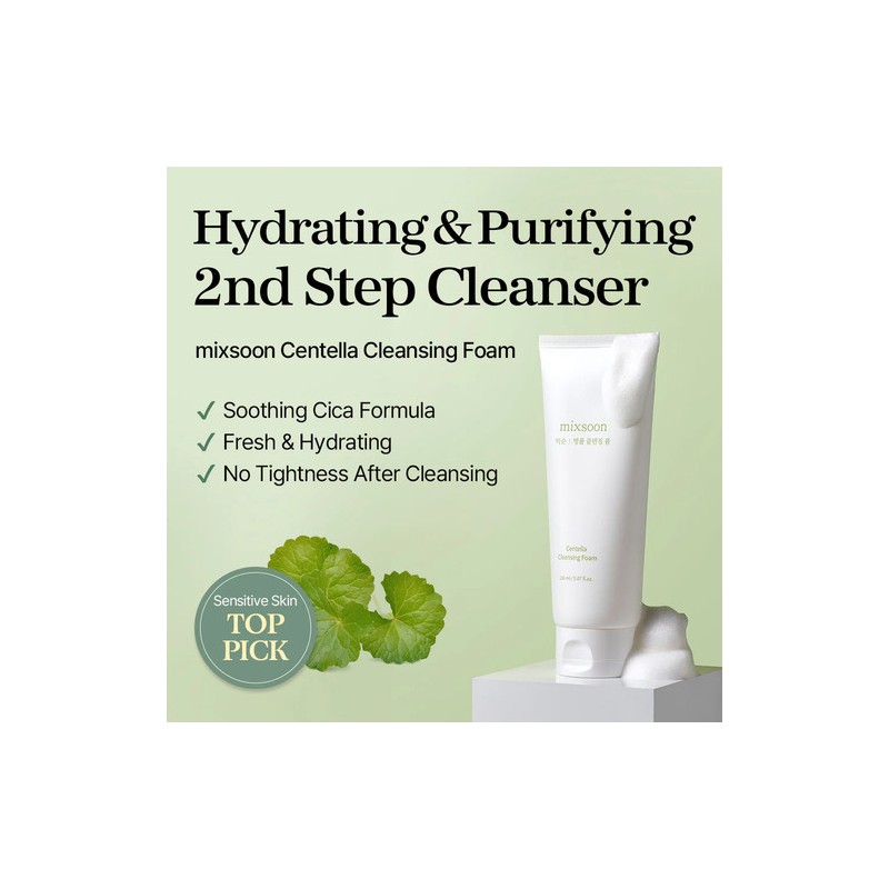 MIXSOON [MIXSOON]*TIMEDEAL* Centella Cleansing Foam 150ml