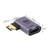 GINTOOYUN 8K Mini HDMI to HDMI Extender Adapter 2.1 Version