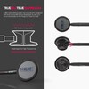 MDF Acoustica Lightweight Adult Stethoscope Dual Head White Tube Pink