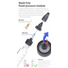 No-Clean Airbrush Accessories Kit - 6-Piece Paint Bottles & 100