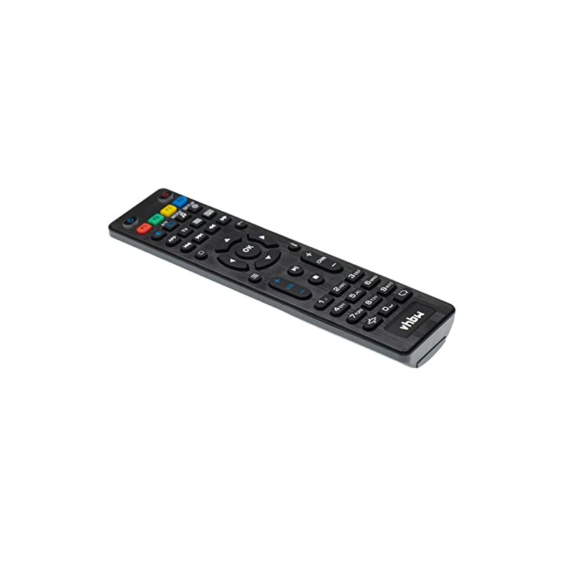vhbw Remote Control Compatible with Aura HD International, HD Streaming