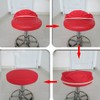 Sigmat 2PC 12 Inch Waterproof PU Bar Stool Cover Anti-slip