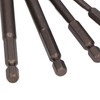 5Pcs Cross Hex Drill Bit Carbide Glass Drills Bits Concrete