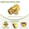 uxcell Water Flow Control Valve, 1 PCS G1/2" Shower Head