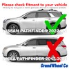 Window Deflectors Smoke Tinted in-Channel Side Window Vent Visor Deflectors