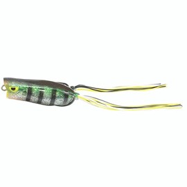 Northland Fishing Tackle Reed Runner Weedless Hollow Body Topwater Popping Frog for Bass Fishing, Perch, 1.75" Length