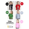 Beetalk Baby Kids' Cardigan, Long Sleeve, Simple, Knit, Plain, Children's