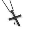 Zysta Cross Necklace for Men Lord’s Prayer Faith God Tube