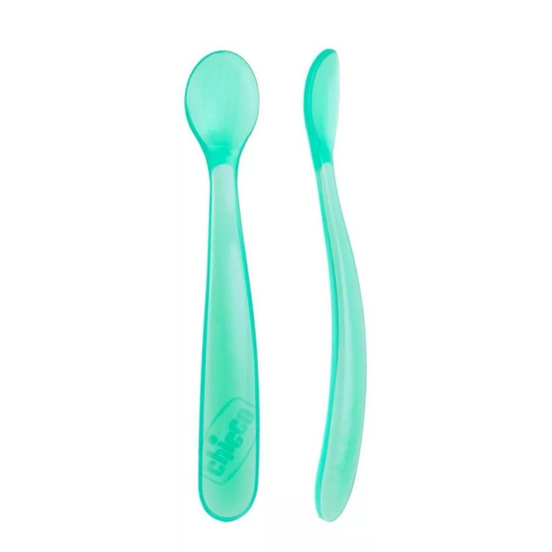 Chicco Set De Cuchara Para Bebé 6+ Azul