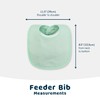 Tiny Twinkle Baby Feeding Bibs 8 Pack - Waterproof and