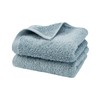 HEAVYWOOD Luxury Hand Towels for Bathroom 2pc 100% Long-Staple Cotton