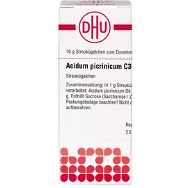 Acidum Picrinicum C 30 Globu 10 g