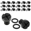 GZLCEU Pack of 20 Bleed Screws, Nylon Drain Plug for