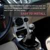 Zikefest Car Shift Boot Cover, Suede Leather Manual Automatic Shift