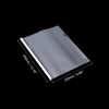 PATIKIL Clear Report Covers with Sliding Bar, 10 Pcs 10mm