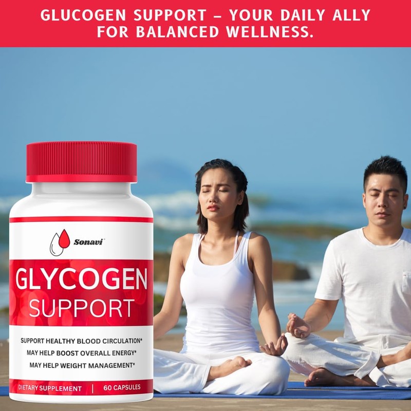 Sonavi Sonavi Glycogen, Glycogen Supplement, Glycogen Support Easy Flow, Glycogen