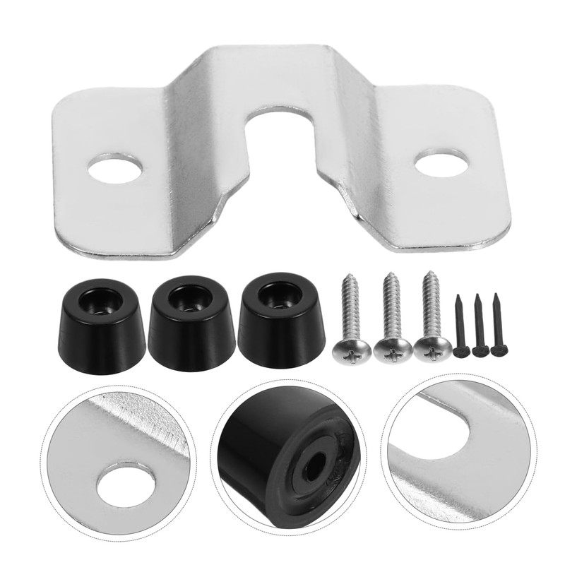 Operitacx Dartboard Hardware Kit Wall Mount Bracket Screws Hooks Brackets