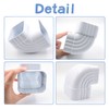 2 x 3 inches Downspout Gutter Rainwater Pipe Diverter Aluminum