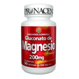Magnesio (gluconato - 90 Tabletas) Pronacen                                                                                                           
