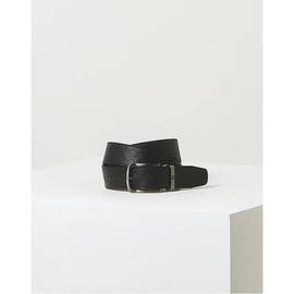 Daks (신세계강남점)DBBE5E390BK 비조벨트Louis 블랙 음각 DD패턴 스트랩 소가죽 비조벨트 (DB Shinsegae Gangnam) DBBE5E390BK Belt Louis Black Embossed DD Pattern Strap Cowhide Belt