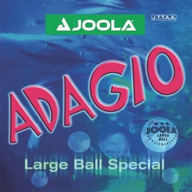 JOOLA MAX TJRUB015 Table Tennis Rubber Large Table Soft Adagio Black (011)
