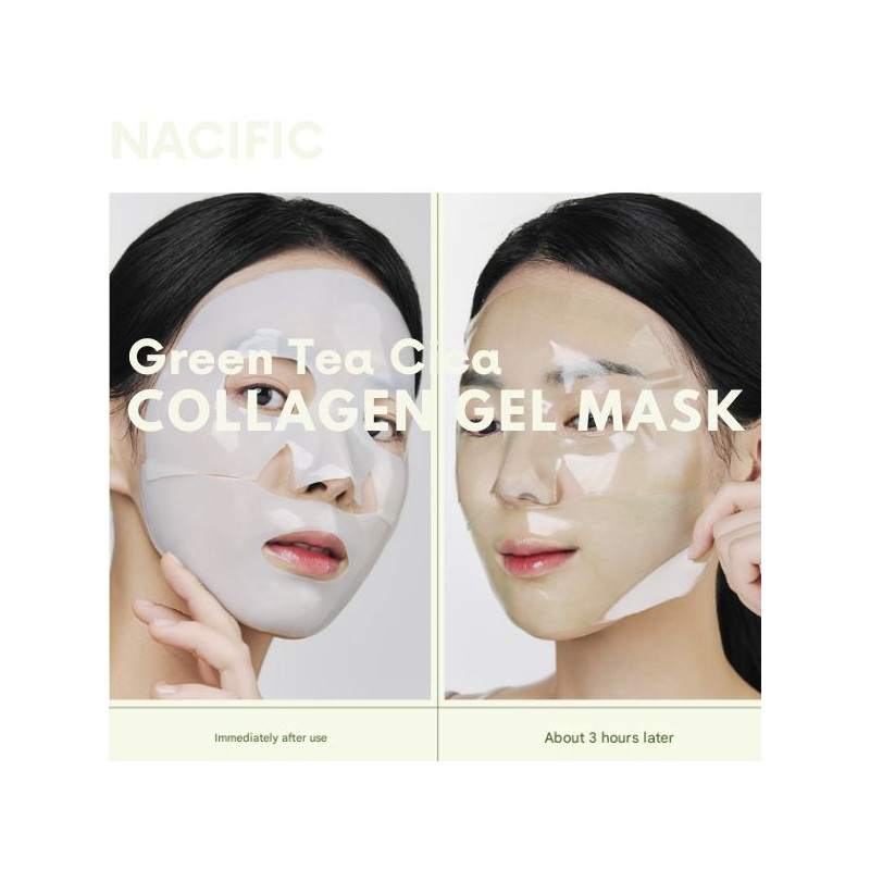 NACIFIC Green Tea Cica Collagen Gel Mask 35g*4ea