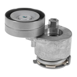 X AUTOHAUX Belt Tensioner Drive Belt Tensioner Pulley Assembly for Renault Master 1998-2005 No.117506567R/7700110947 Metal 1 Pc