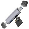 IEOVIEE Lector de Tarjetas SD/Micro SD, USB C Dual Connector