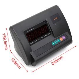 5000Lb Load Sheep Beam Scales Cattle Scale Pig Animal Livestock 2500kg & 4 x Junction Box Electronic Load Cell Scale Weighting Sensor High Precision DIY for Weight Weighing