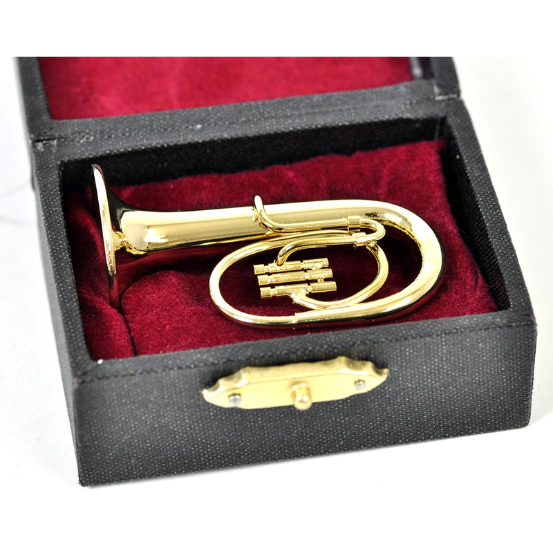 Sunrise Sound House sanraizusaundohausu Miniature Musical Instrument Baritone , golden