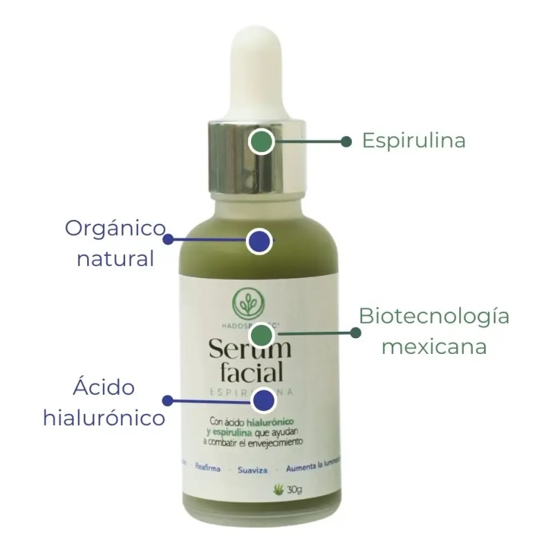 Hadosbiotec | Serum Facial Hidratante Con Espirulina